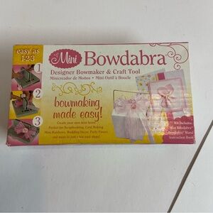 Darice Mini Bowdabra Designer Bowmaker & Craft Tool - New in Box